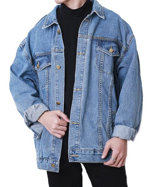 amazon jean jacket men's|lightweight denim jacket men.